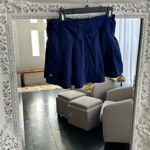 LuluLemon Athletica navy tennis / exercise skirt